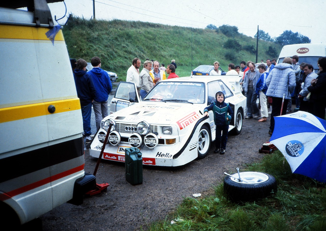 Audi UK Rally Team recall iconic game changing Audi quattro