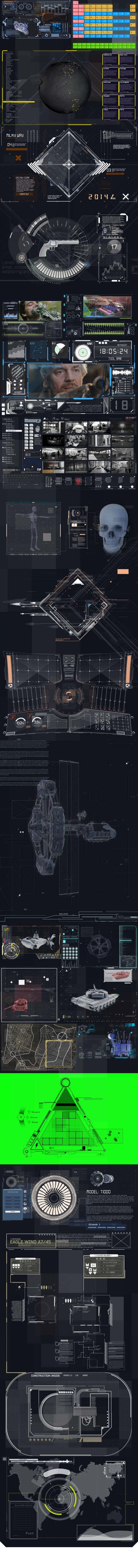 HUDGE | Generator of Hi-Tech Elements | 1850+ HUD UI - 29