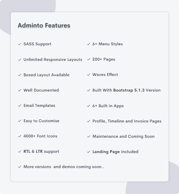 Adminto - Admin Dashboard Template - 2