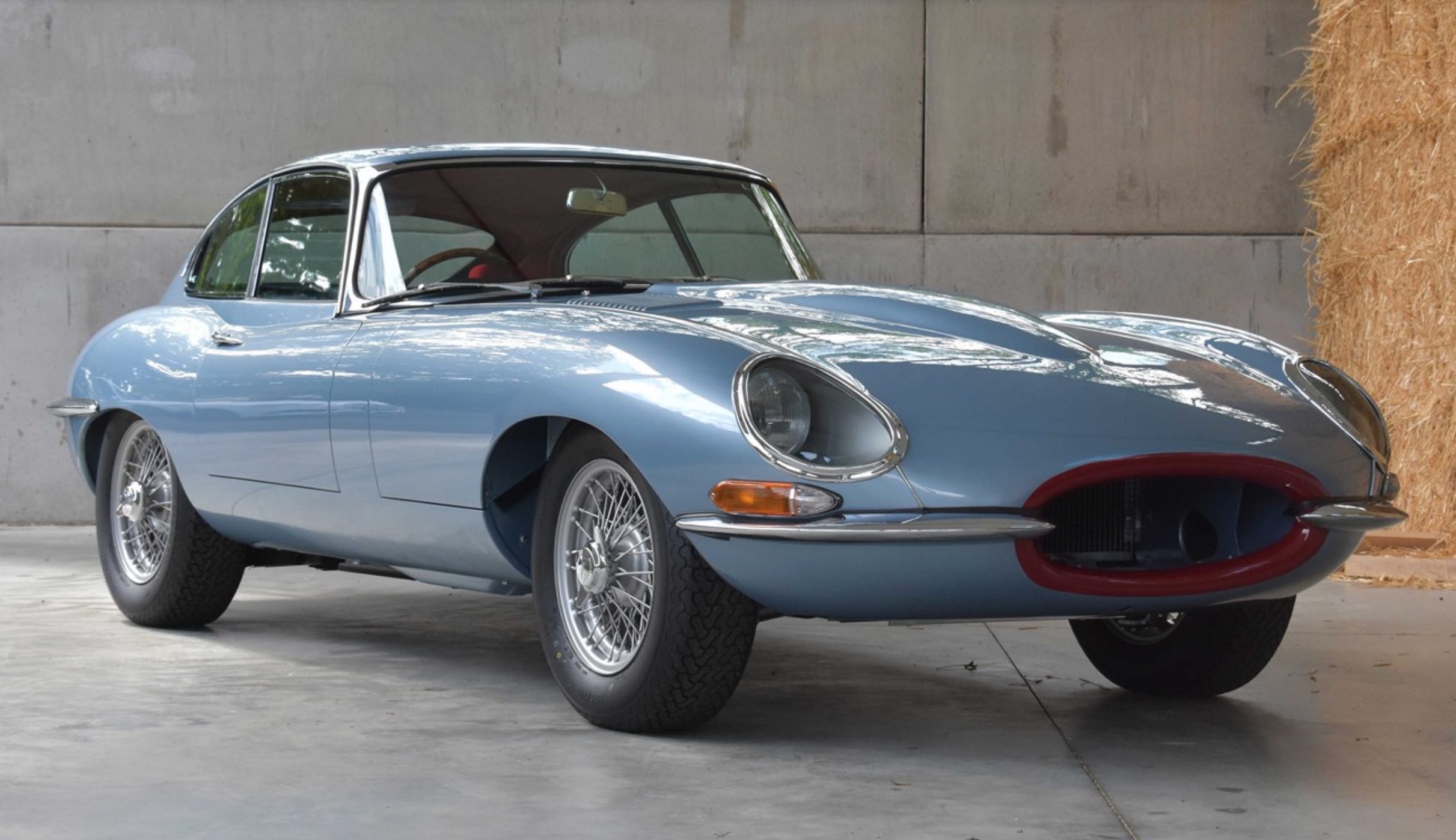 Series 1 Jaguar E-Type restored after being abandoned for 41 years