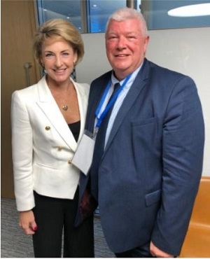 Michaelia Cash & Richard Dudley