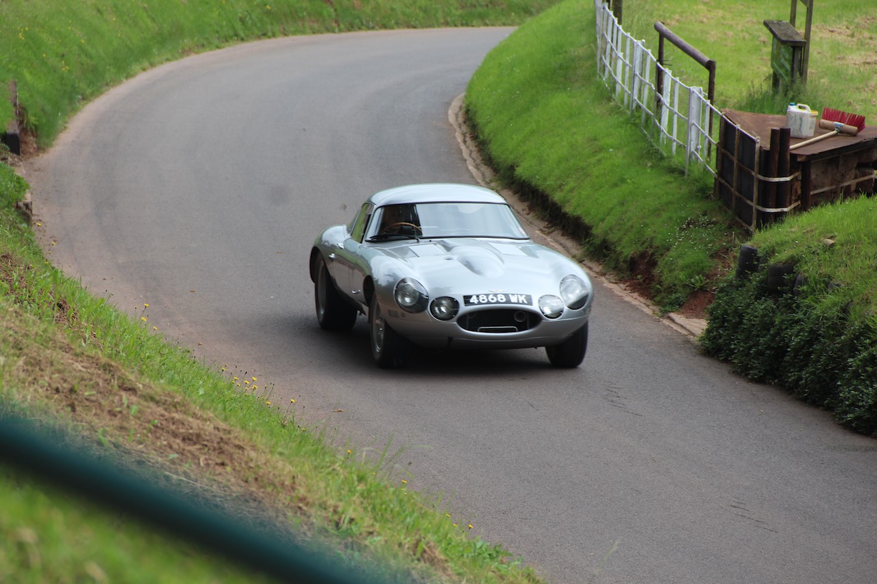 Celebrating 60 years of the Jaguar E-type at Shelsley Walsh Hillclimb