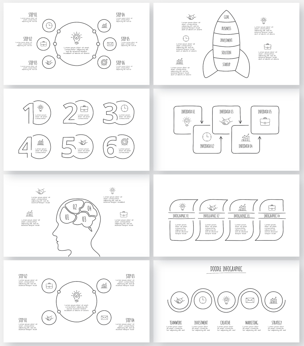 Multipurpose Infographics PowerPoint Templates v.5.4 - 196