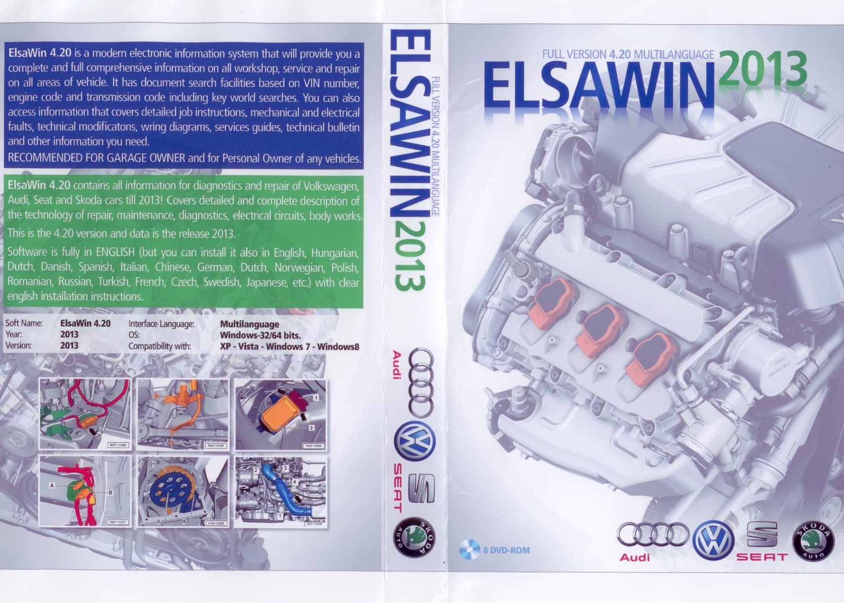 elsawin seat data dvd definition