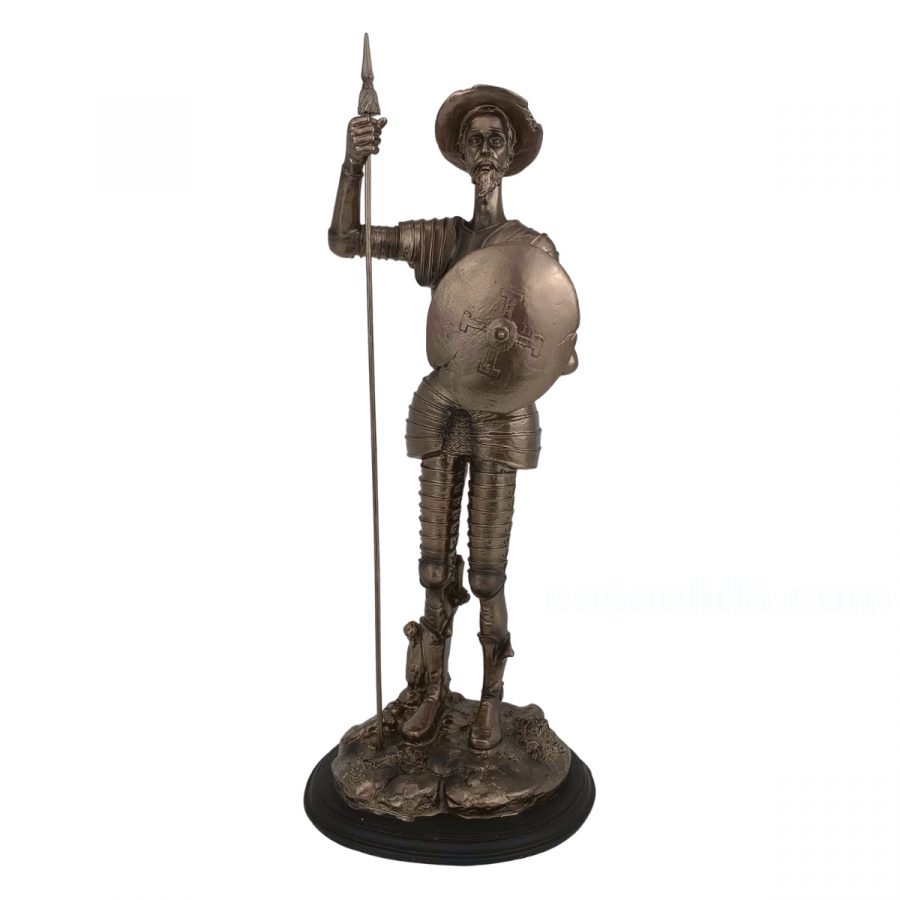 Figura decorativa don quijote, 41x20x19.5cm