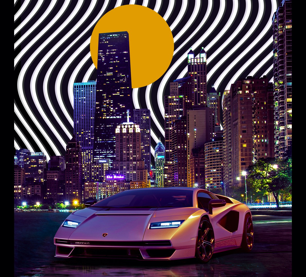 Lamborghini unveils new Countach LPI 800−4 posters