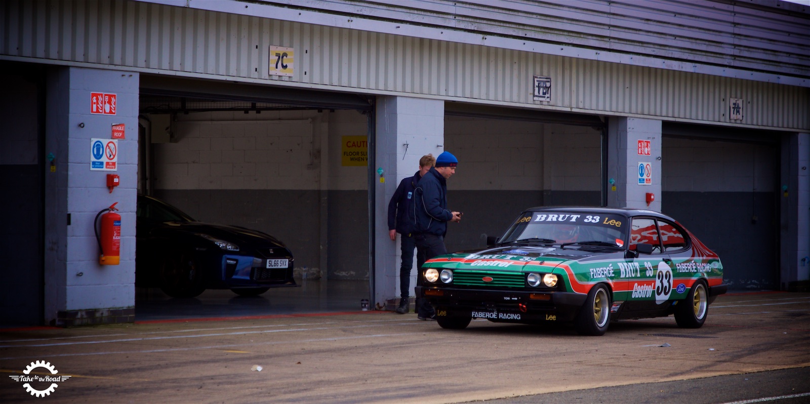 Take to the Road Feature Ford Capri Faberge Testing at Silverstone