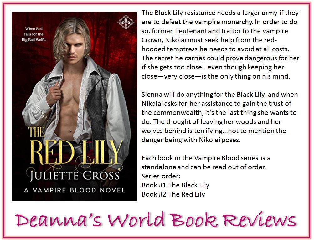 The Red Lily by Juliette Cross blurb