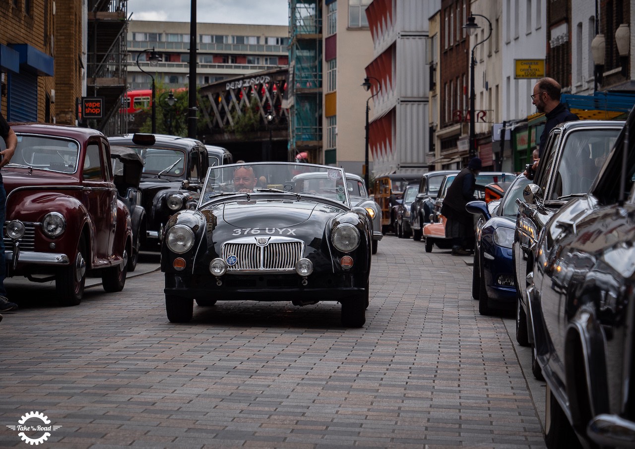 Waterloo Classics stages protest drive through central London