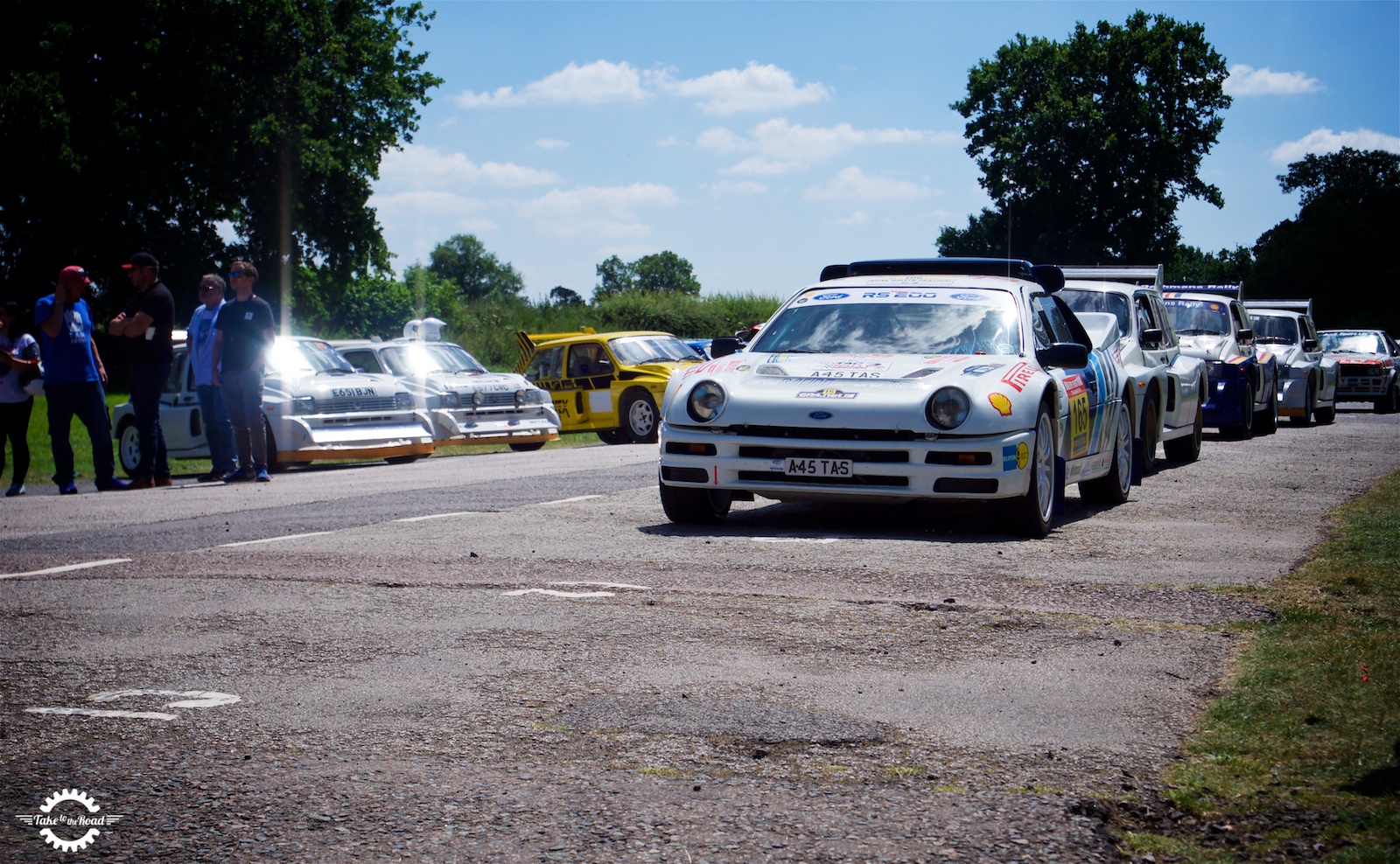Take to the Road Feature Passenger ride in a 1984 Ford RS200