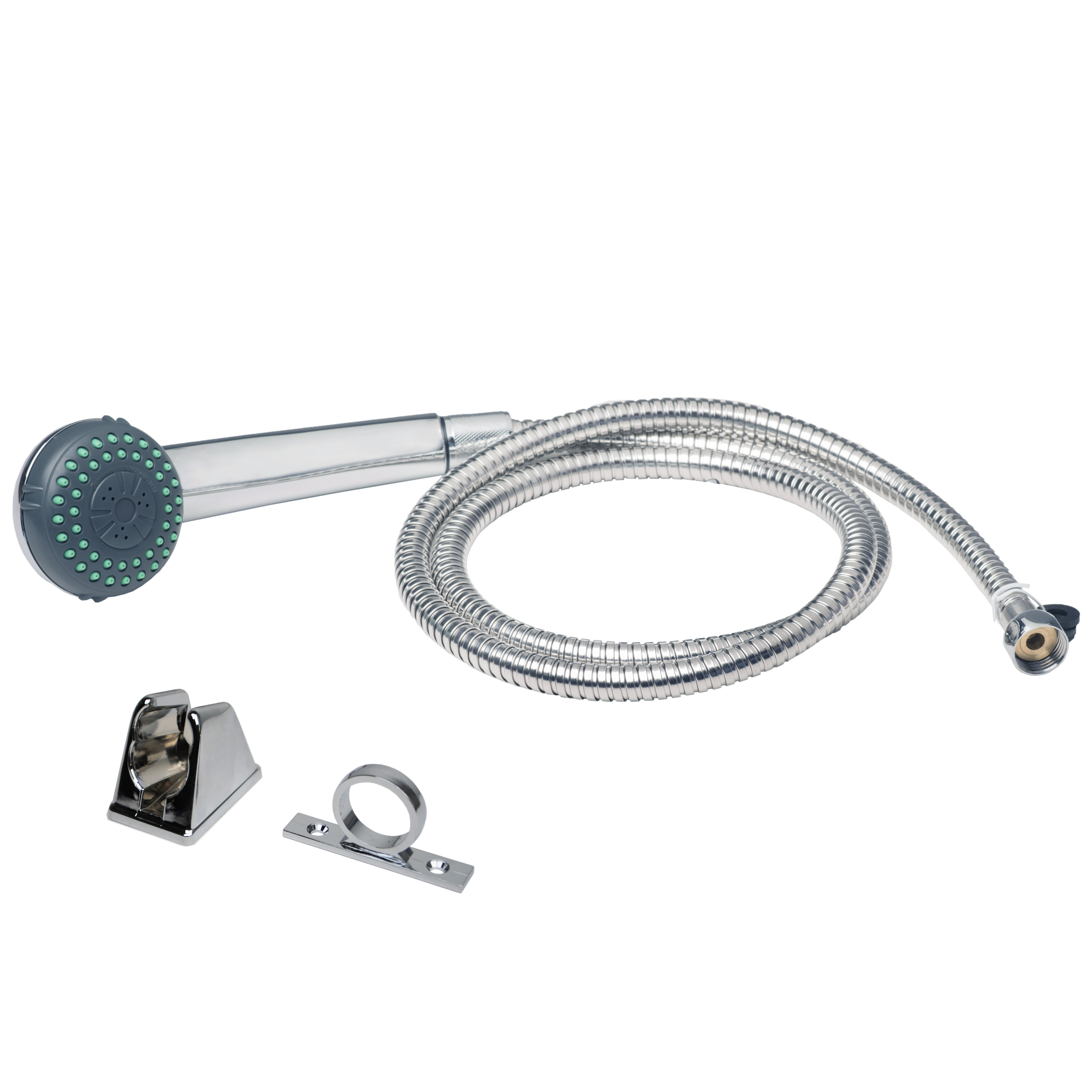 RV/Motorhome HandHeld Shower Set with 60" Stainless Steel Hose Chrome