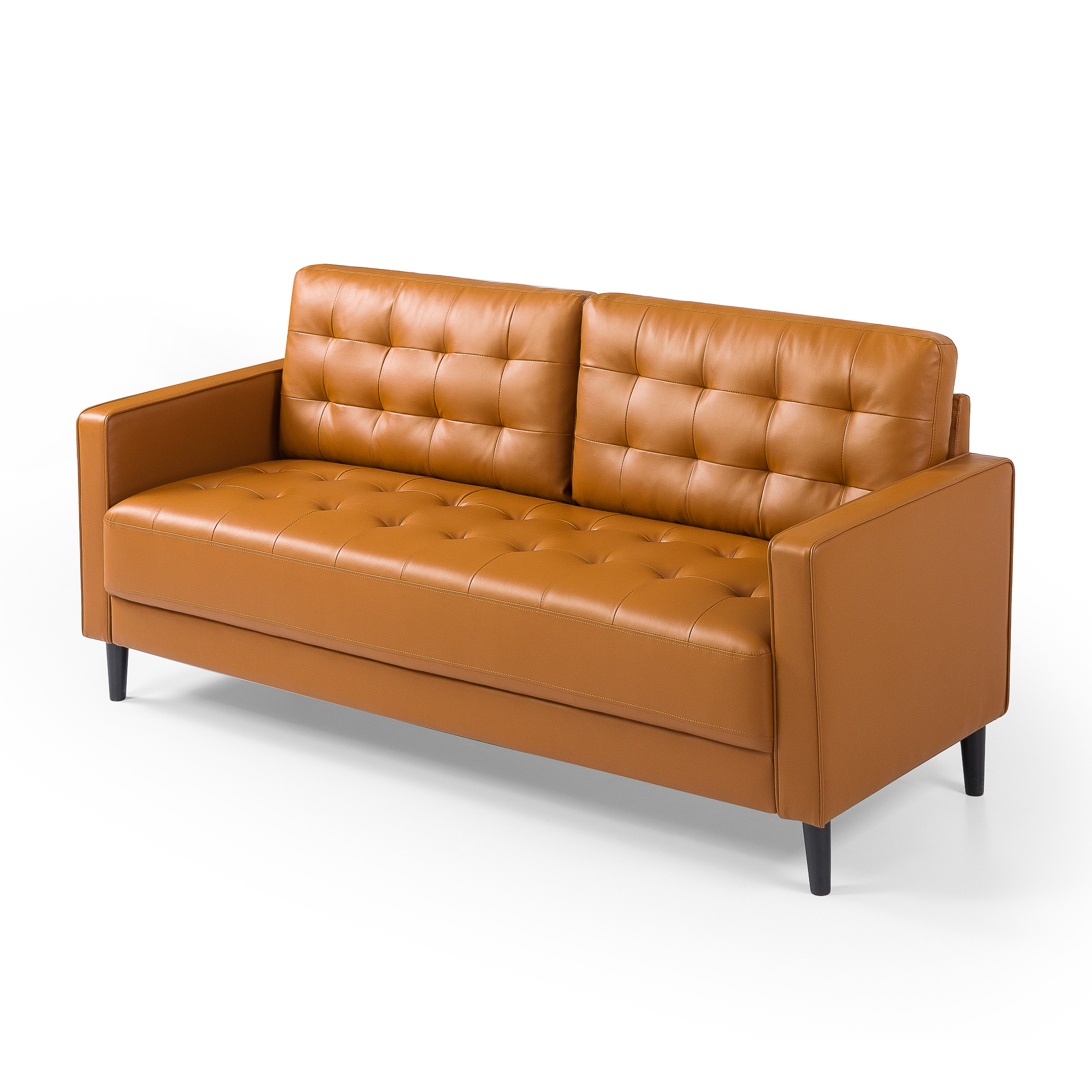 Zinus Sofa Couch Collection Fabric Leather with Ottoman and Armchair - Picture 11 of 24