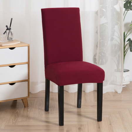 Funda para silla ajustable poliéster, guinda