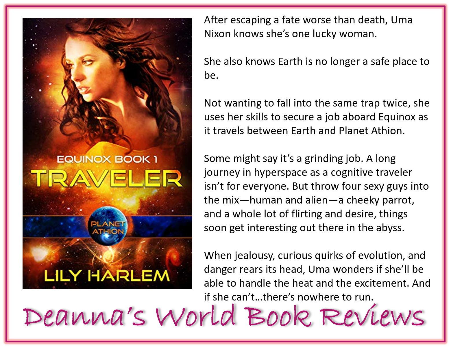 Traveler by Lily Harlem blurb