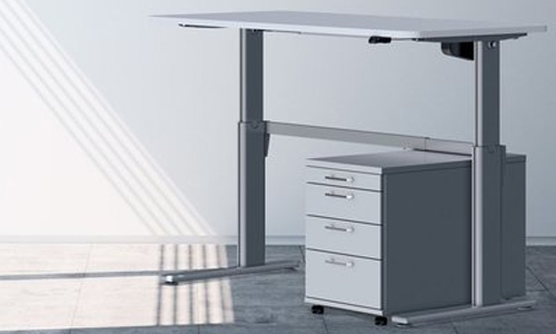 Elektrisch Zit-Sta Bureau - AluForce 150