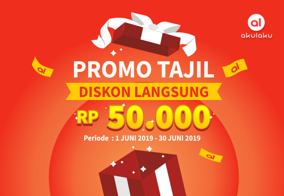 Akulaku Bagi-bagi Diskon Langsung Rp. 50.000