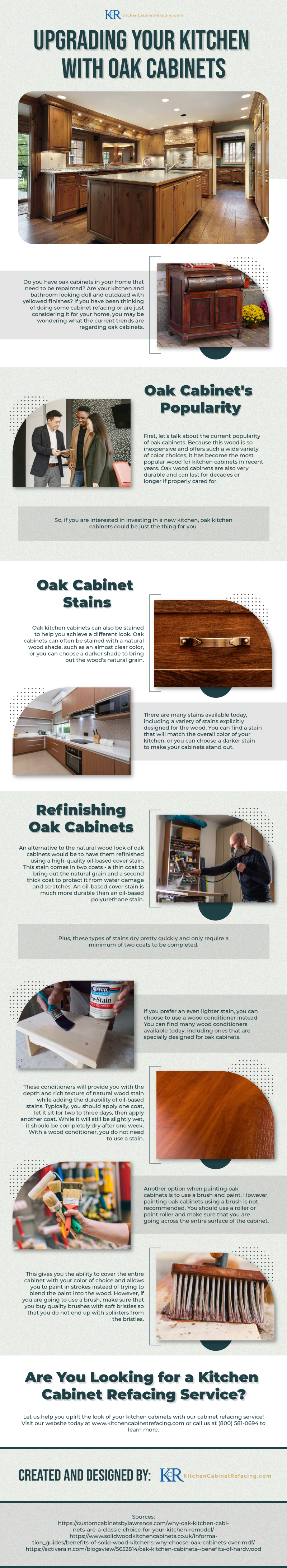 Upgrading Your Kitchen with Oak Cabinets