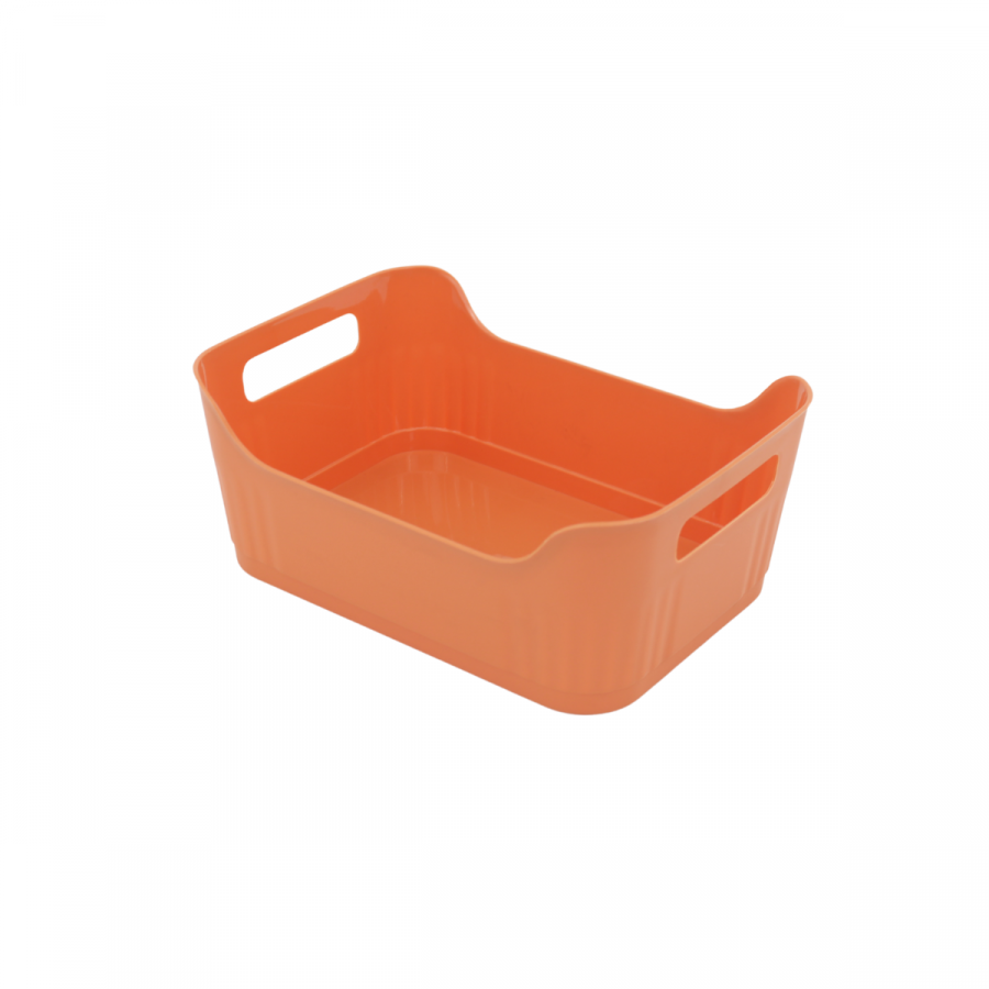 Caja organizadora anaranjado, 10x24x17cm