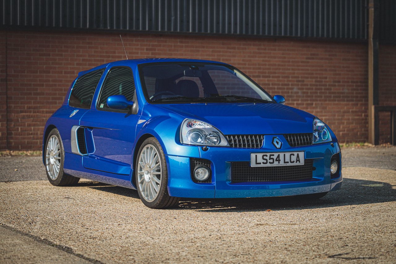 Low mile Mercedes-Benz 300SL and Renault Clio V6 head to auction