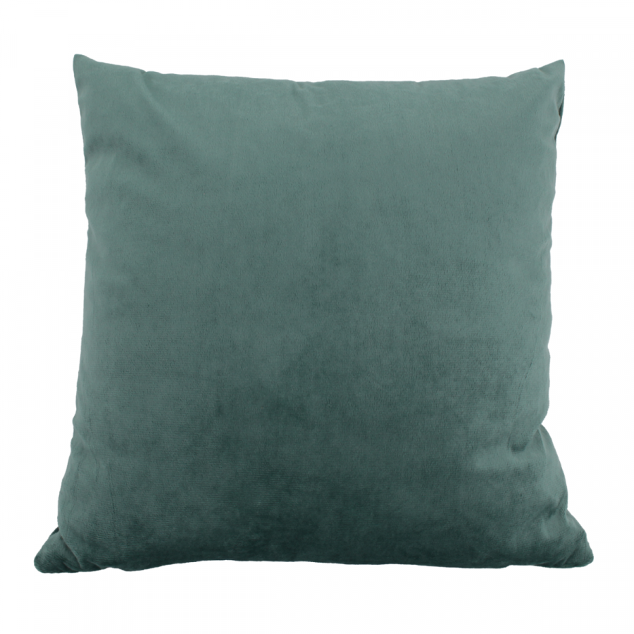 Cojín verde oscuro, 45x45cm