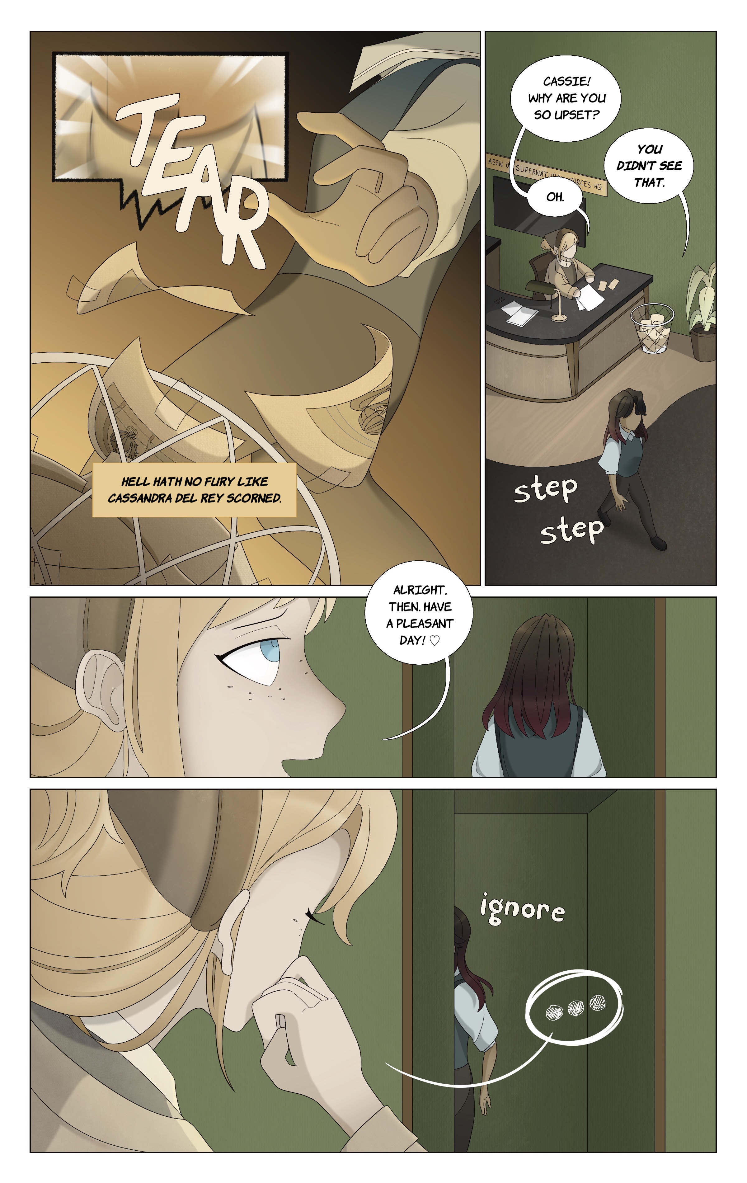 Chapter 3: Page 7 of VALENTINE Comic