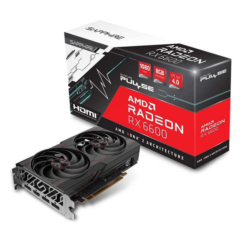 Sapphire Pulse AMD Radeon RX 6600 8G