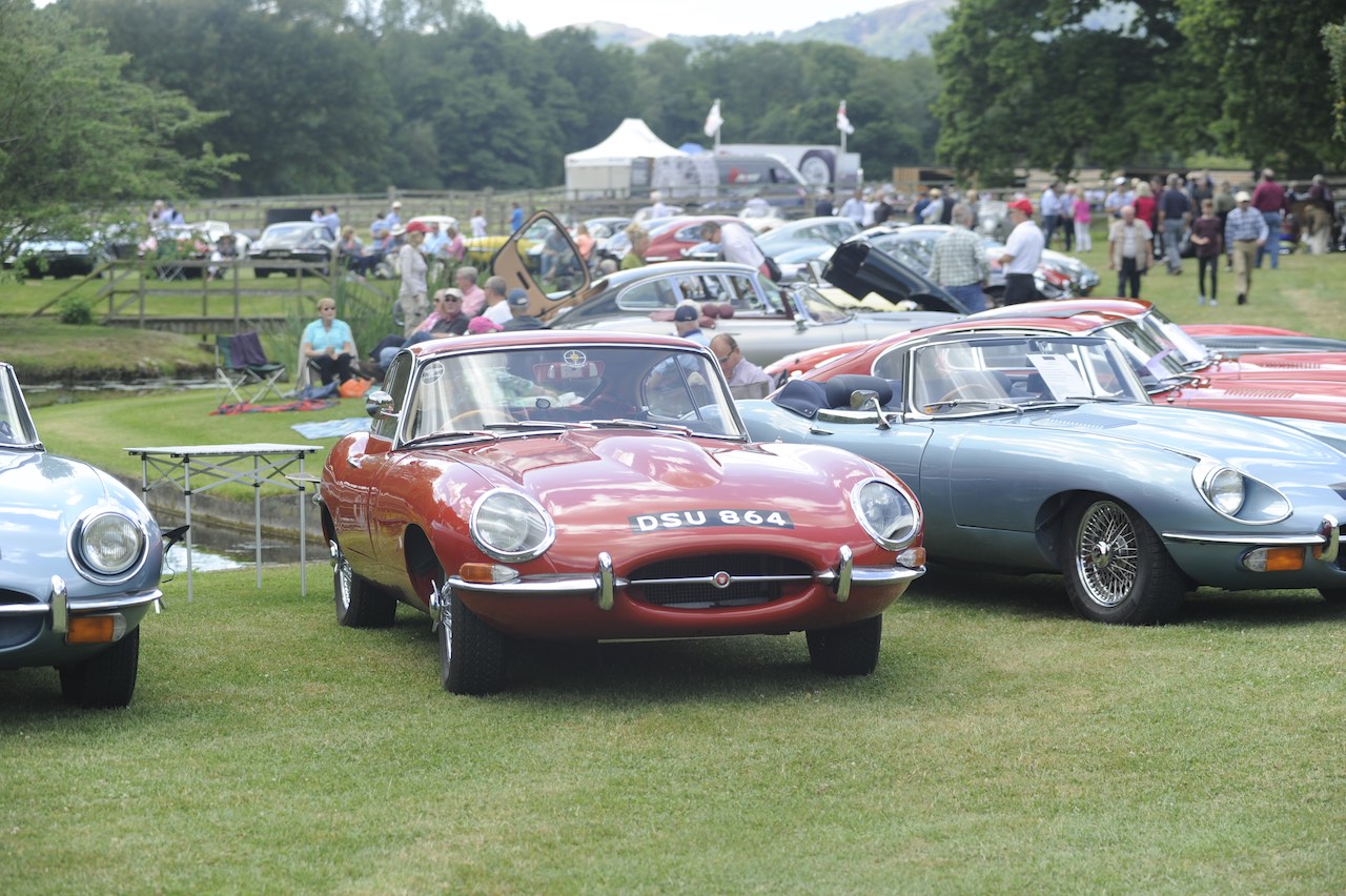 Celebrating 60 years of the Jaguar E-type at Shelsley Walsh