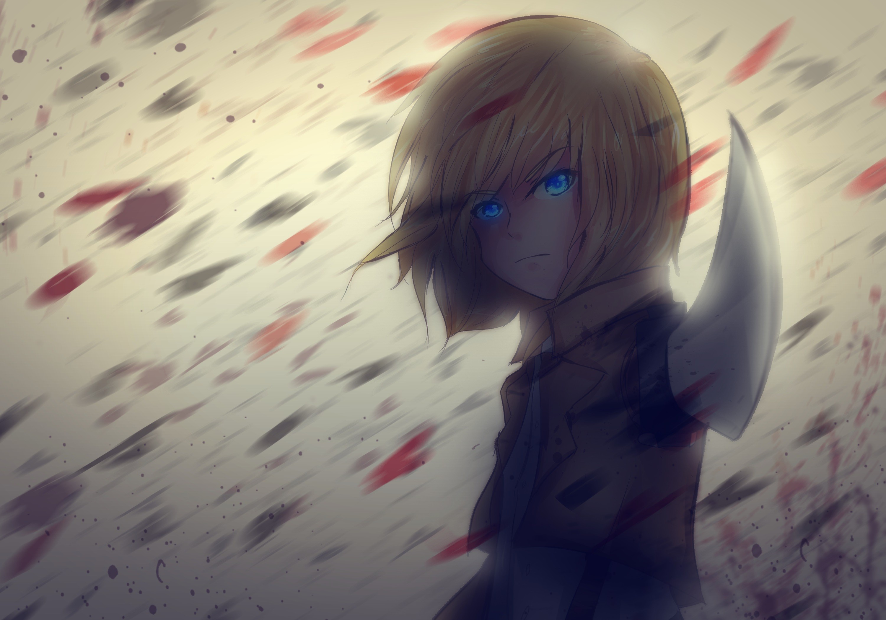 Wallpaper Attack On Titan 316 Armin Arlert, Shingeki no Kyojin, anime, blonde
