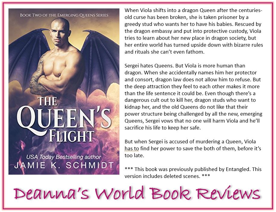 The Queen's Flight by Jamie K Schmidt blurb