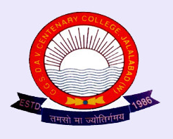 GGS DAV Centenary College, Jalalabad