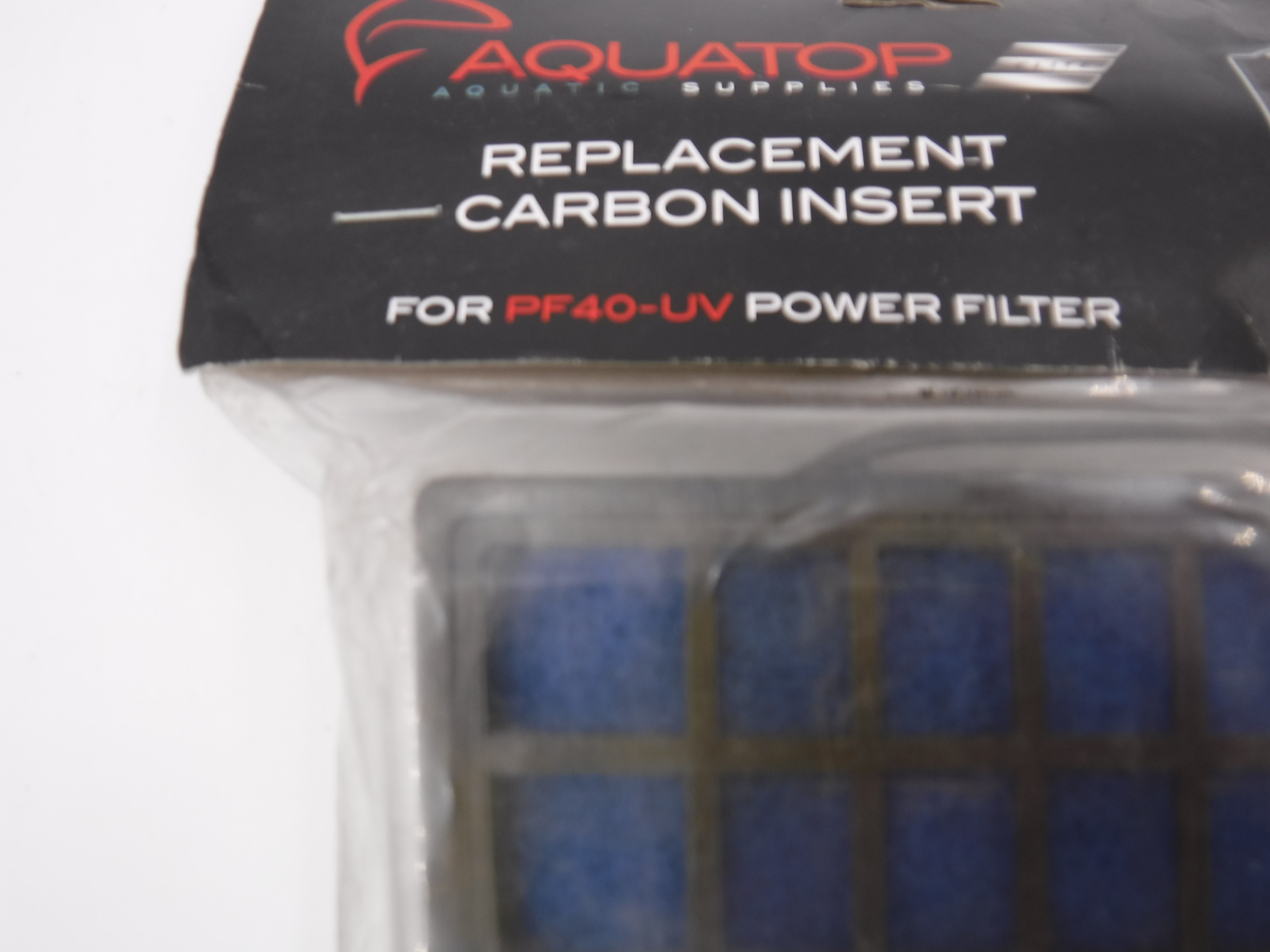Aquatop Aquarium Carbon Cartridge for PF40UV Hang On UV Filter 3pc