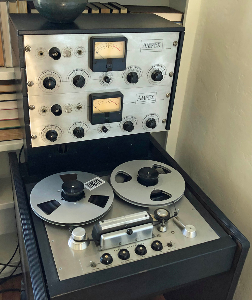 Ampex 351 two-track tape machine