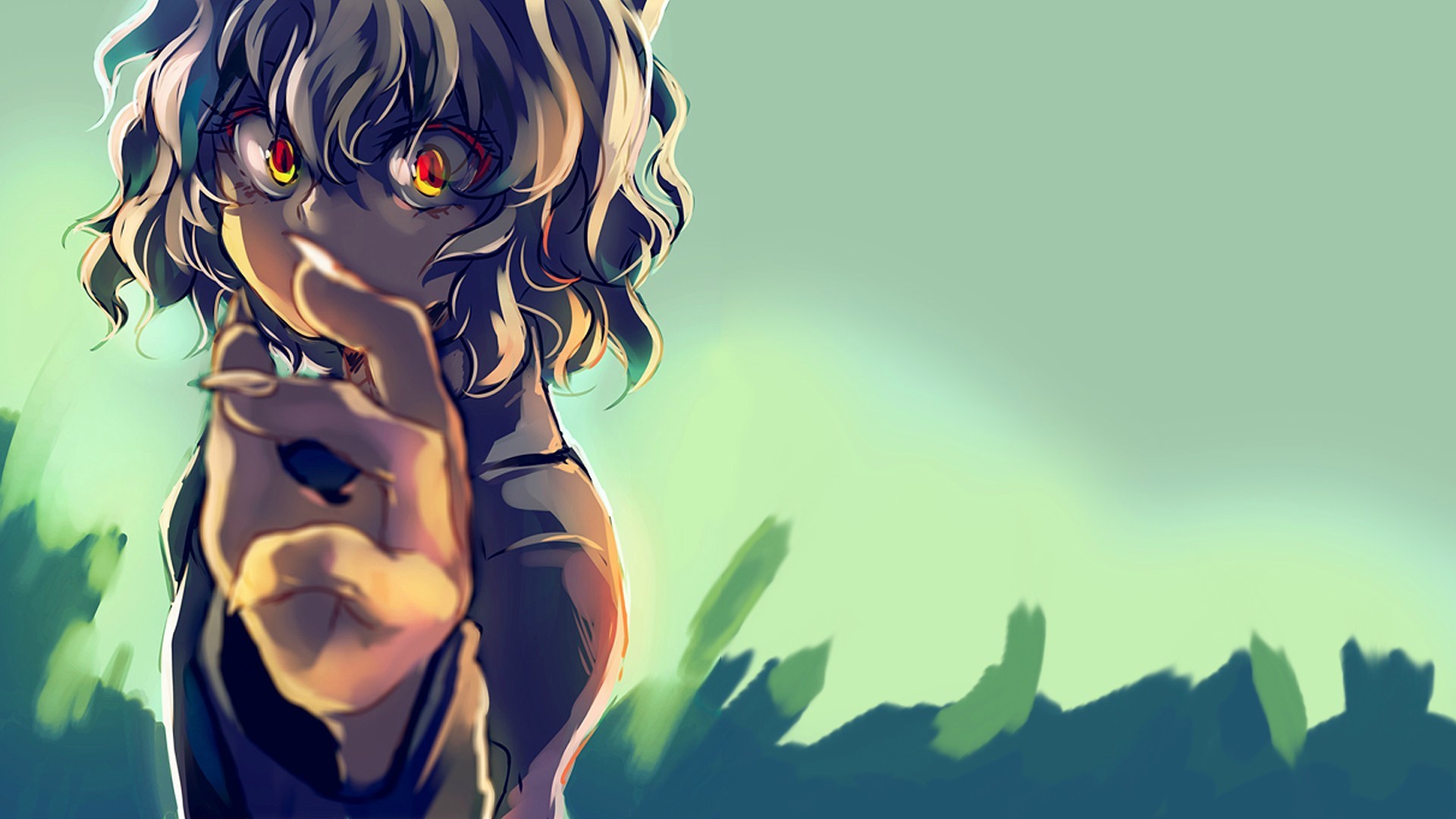 Wallpaper Hunter x Hunter 111 Hunter x Hunter, Neferpitou, anime girls, glowing eyes