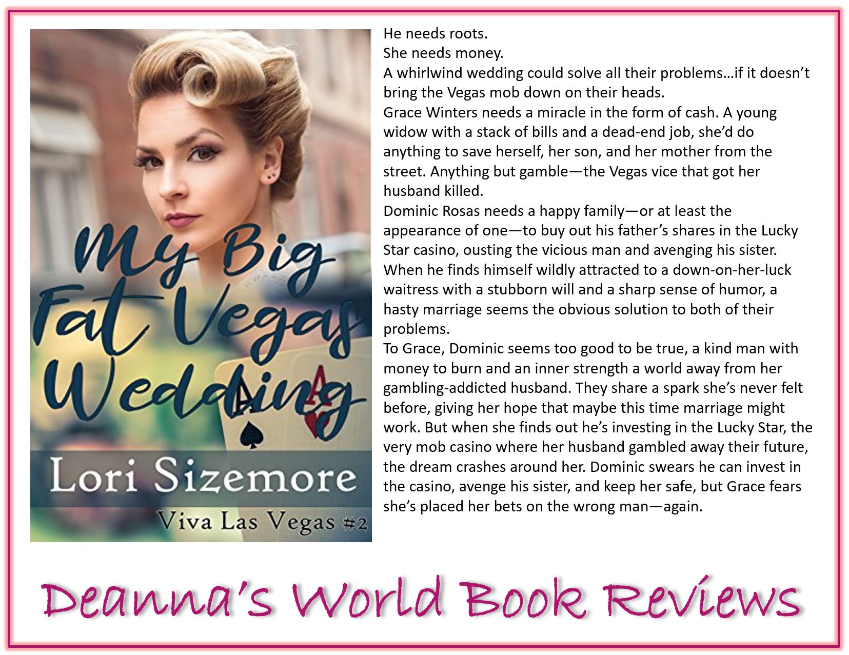 My Big Fat Vegas Wedding by Lori Sizemore blurb