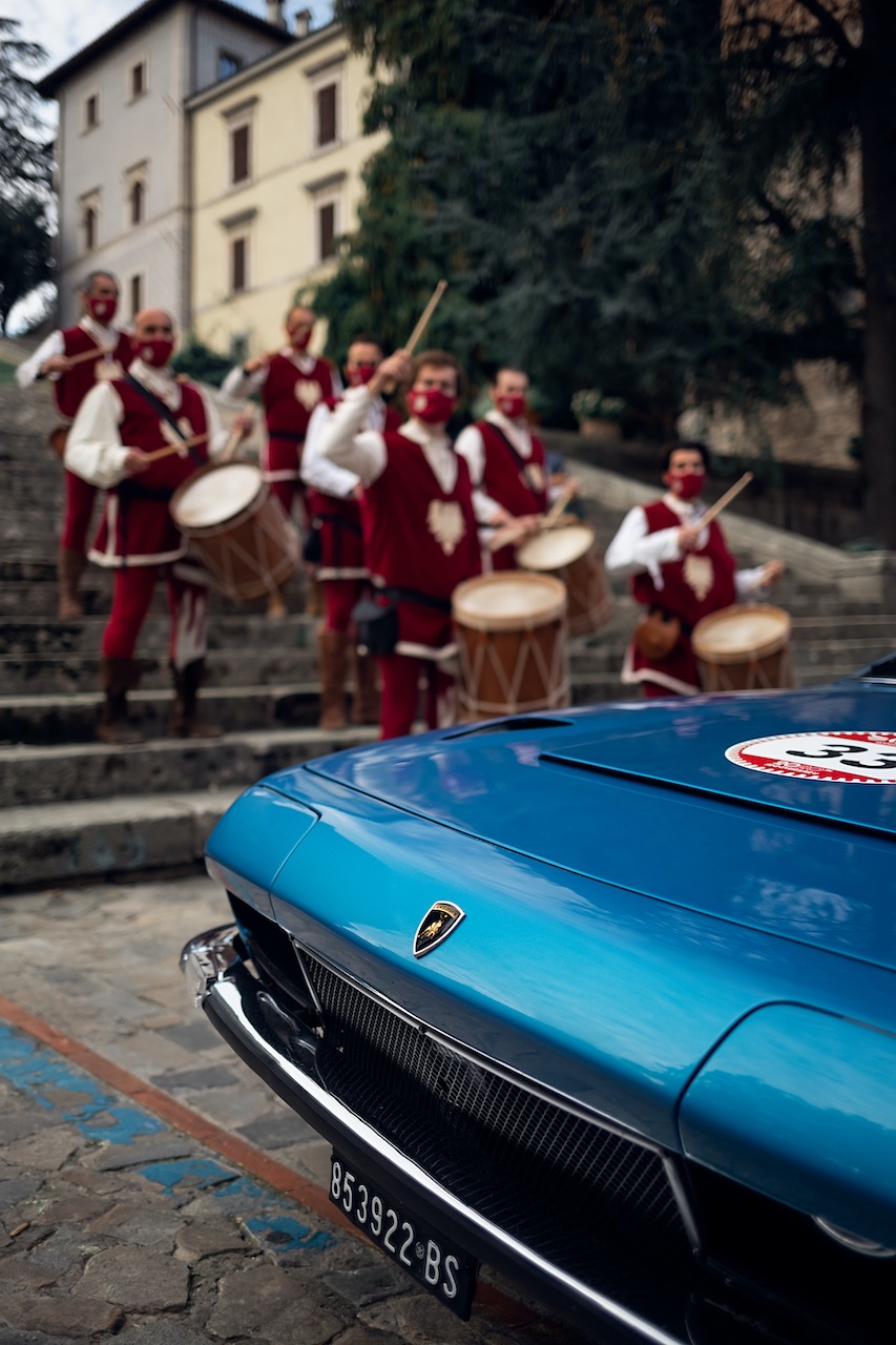 Lamborghini attends 2020 Modena Cento Ore anniversary tour