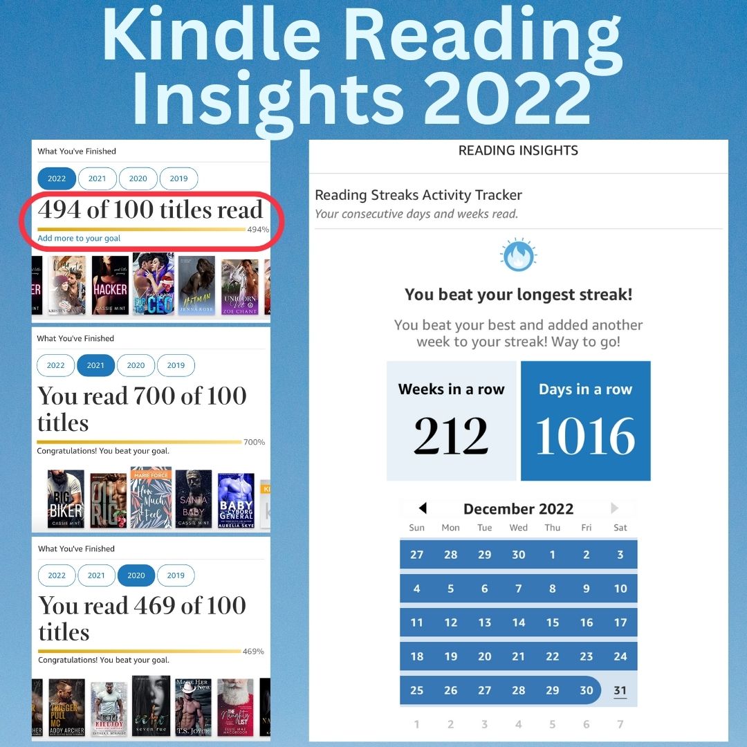Kindle Reading Insights 2022