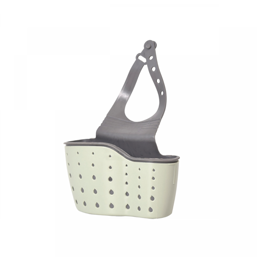 Canasta escurridora para accesorios de limpieza verde, 23x15.5cm