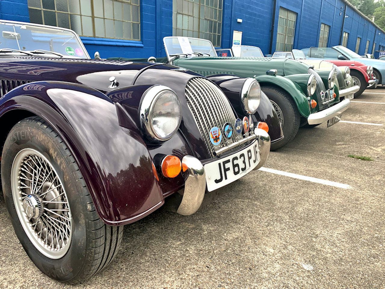 Morgan Club gathers at the Great British Car Journey