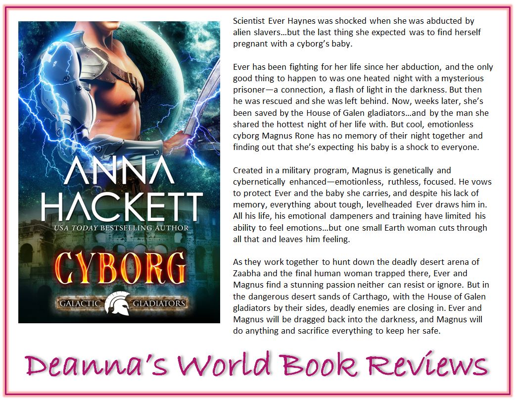 Cyborg by Anna Hackett blurb