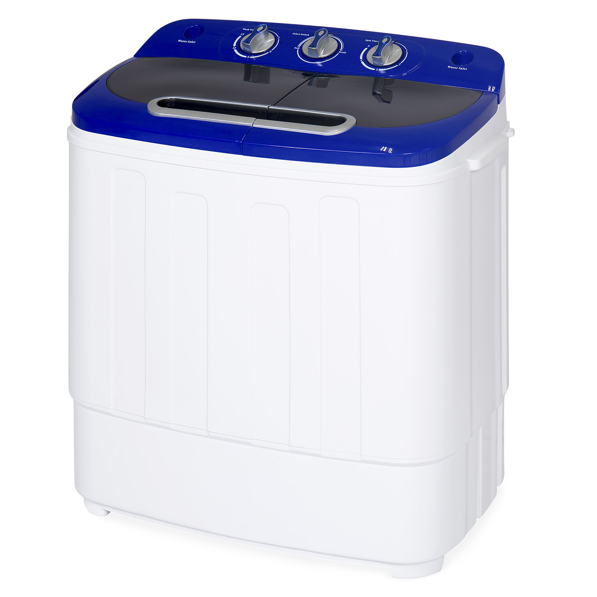 BCP Portable Mini Washing Machine & Spin Cycle w/ Hose, 13lbs Capacity