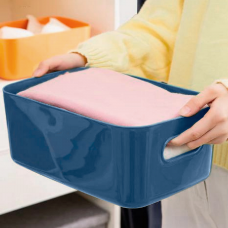 Caja organizadora azul, 31x19cm