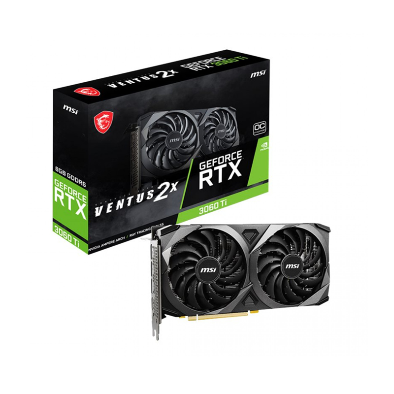 MSI GeForce RTX 3060 Ti VENTUS 2X 8G V1 LHR