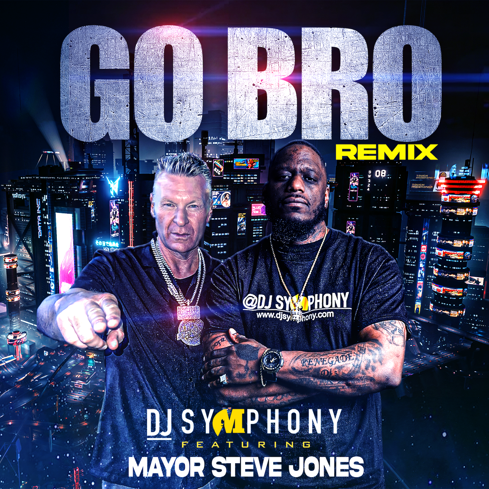 DJ Symphony Ft. Mayor Steve Jones - Go Bro (Remix)