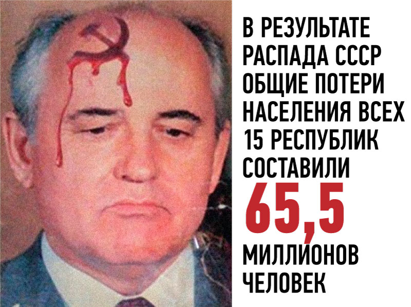 О ложных заслугах Михаила Горбачева в, якобы, мирном распаде СССР 
