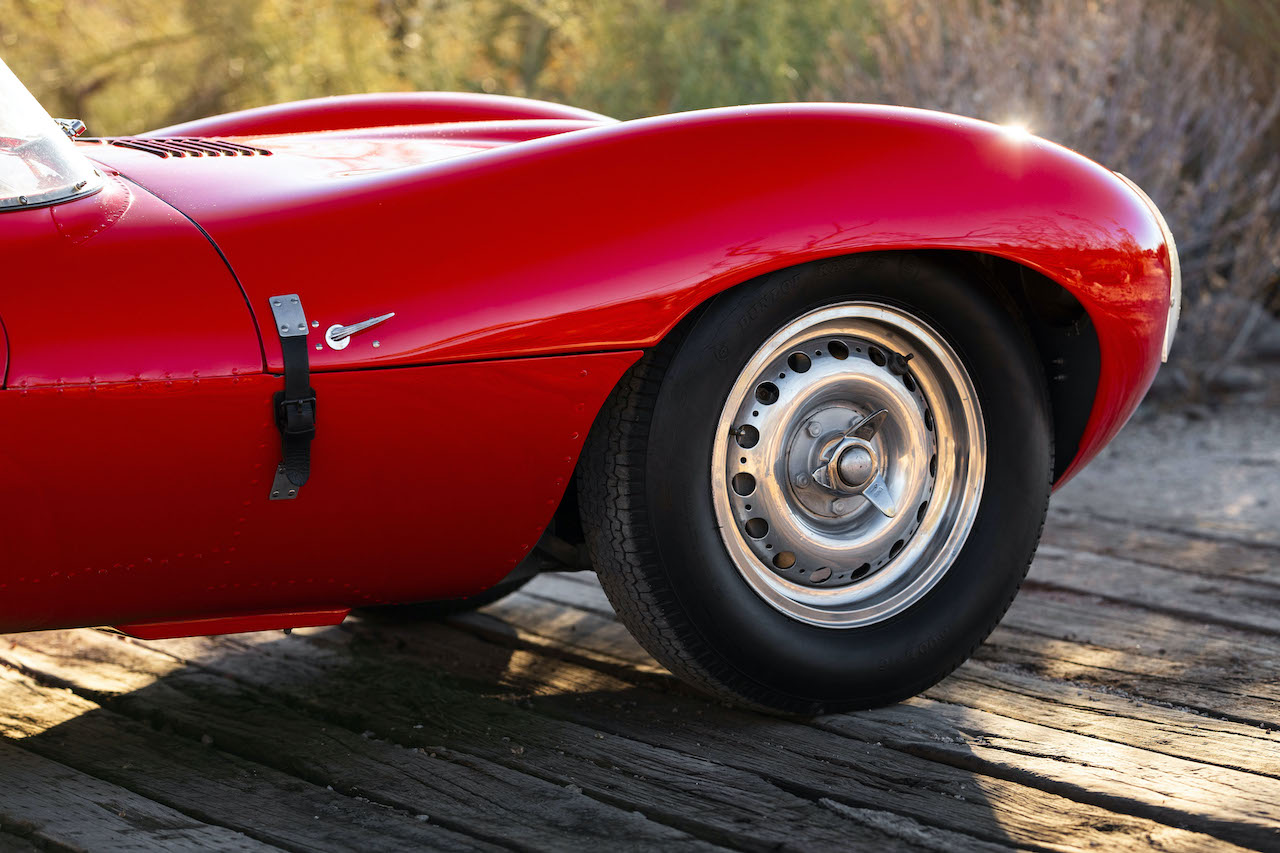 Ex Ecclestone and Blond 1955 Jaguar D-Type sells for $6m