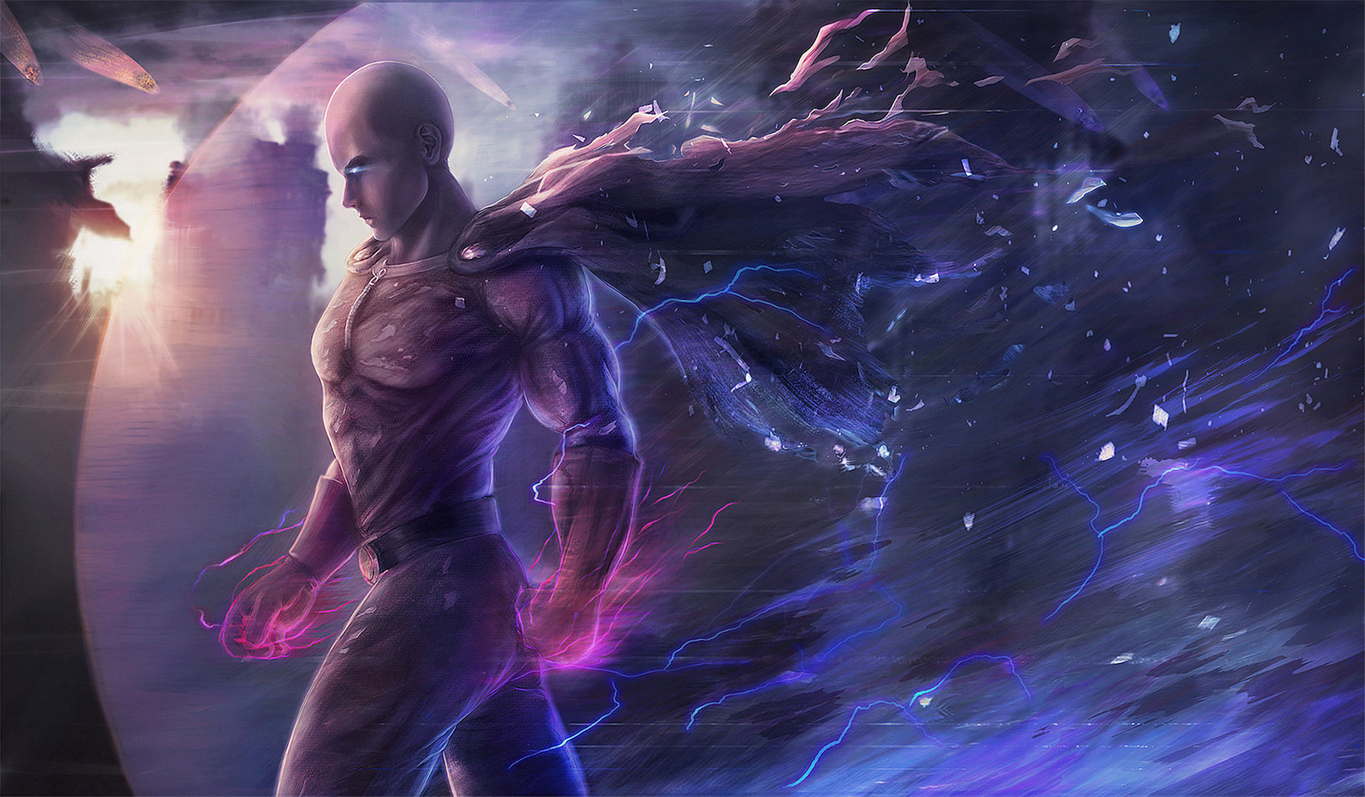 Wallpaper One Punch Man 39 One-Punch Man, anime, Saitama, anime boys