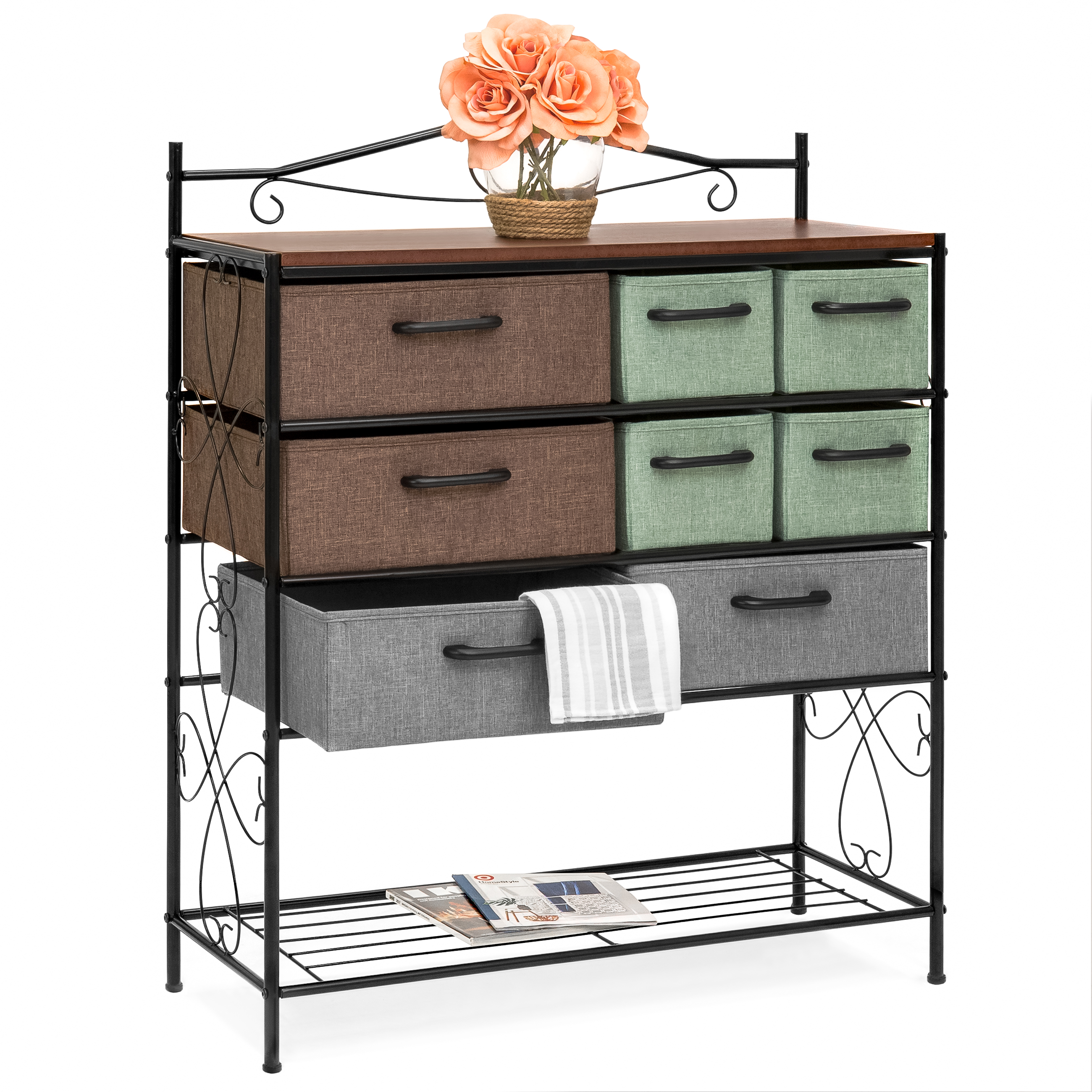BCP 8Drawer Metal Storage Chest Multicolor 842957105243 eBay