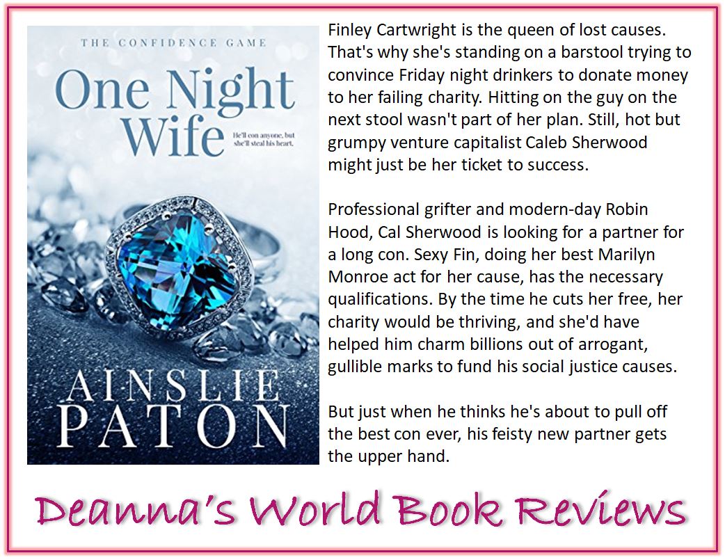 One Night Wife by Ainslie Paton blurb