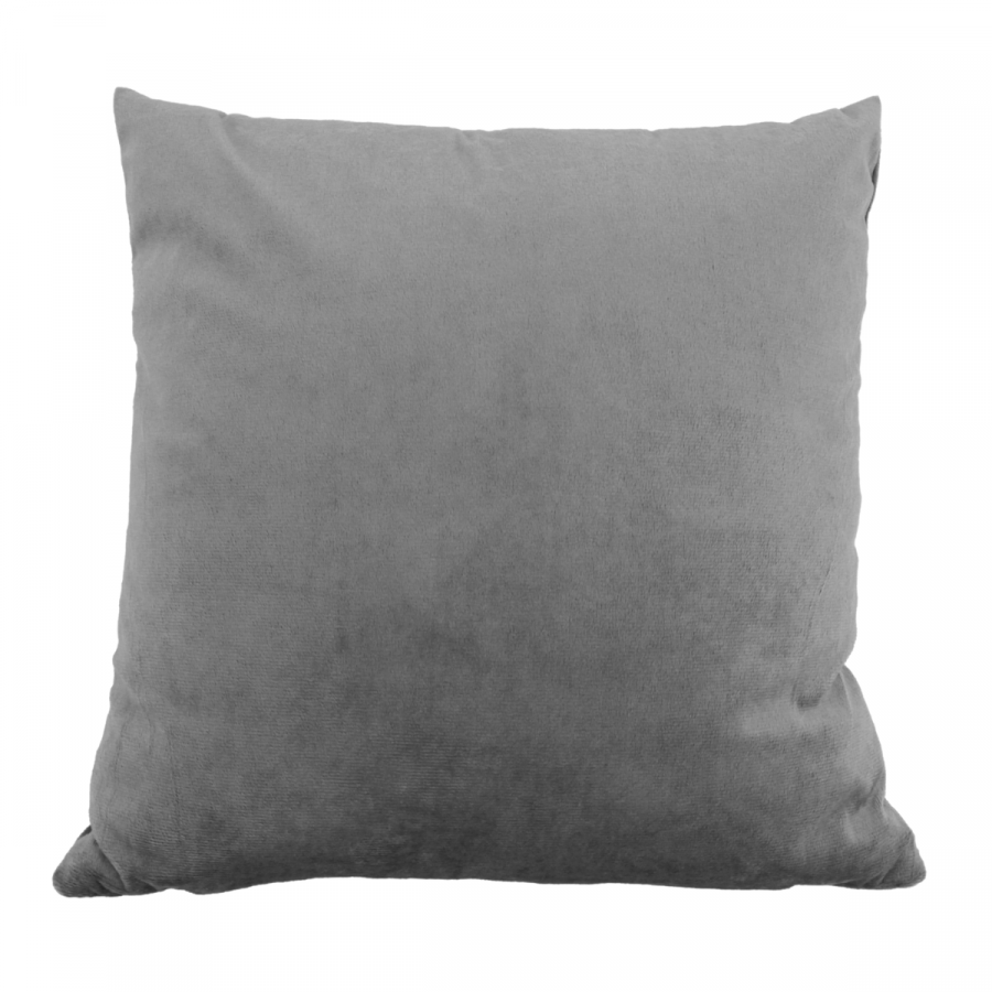 Cojín gris, 45x45cm