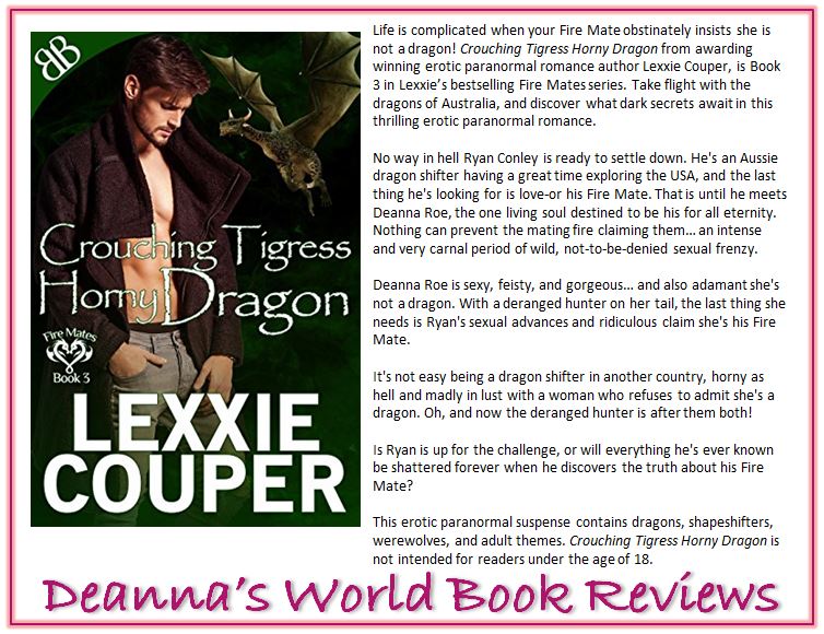 Crouching Tigress, Horny Dragon by Lexxie Couper blurb